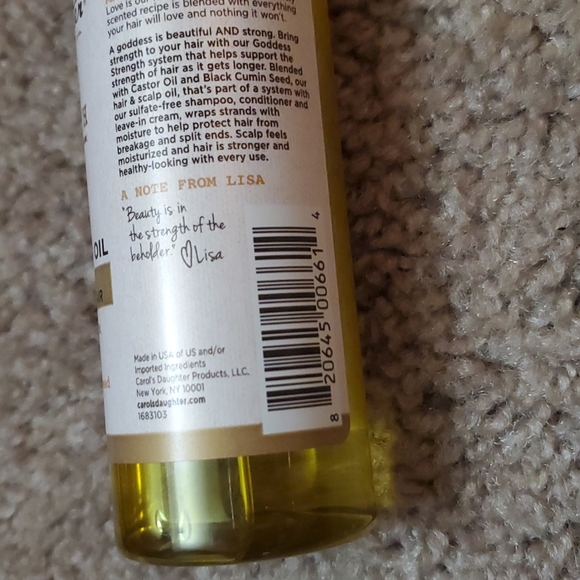 GODDESS STRENGTH DIVINE STRENGTH LEAVE IN CREAM & GODDESS STRENGTH 7 OIL BLEND - Picture 3 of 3